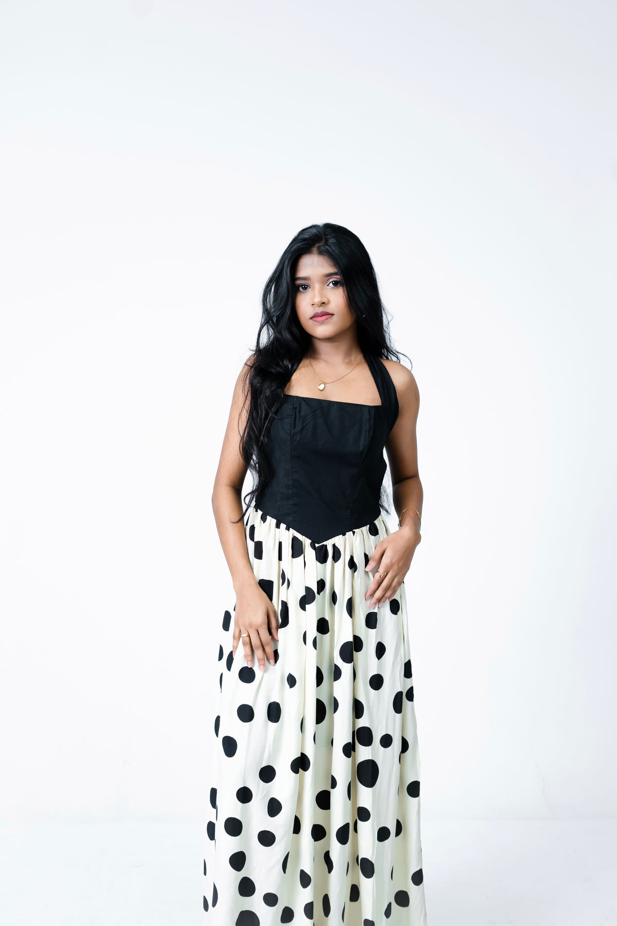 THE LUNAR HALTER MAXI