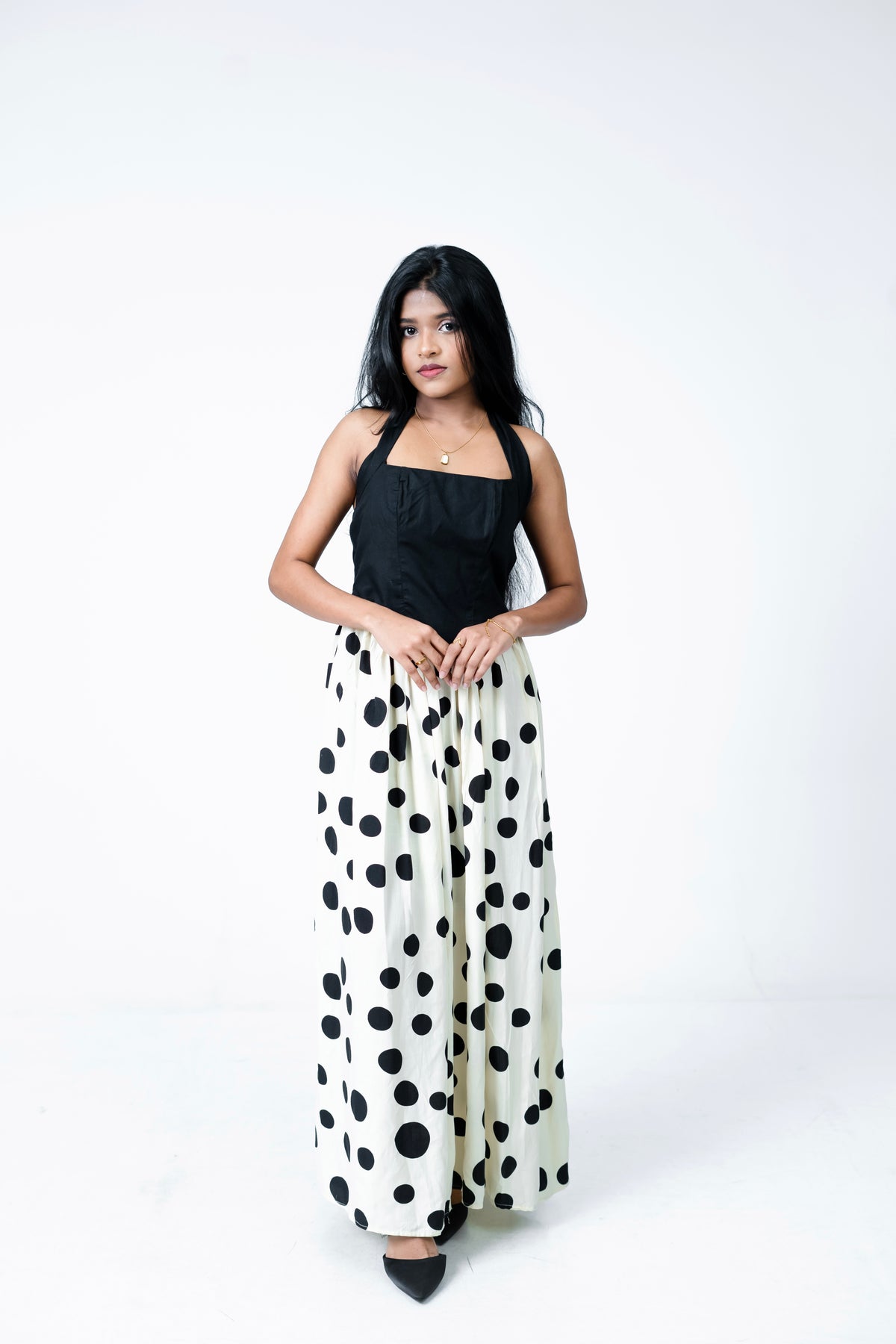 THE LUNAR HALTER MAXI