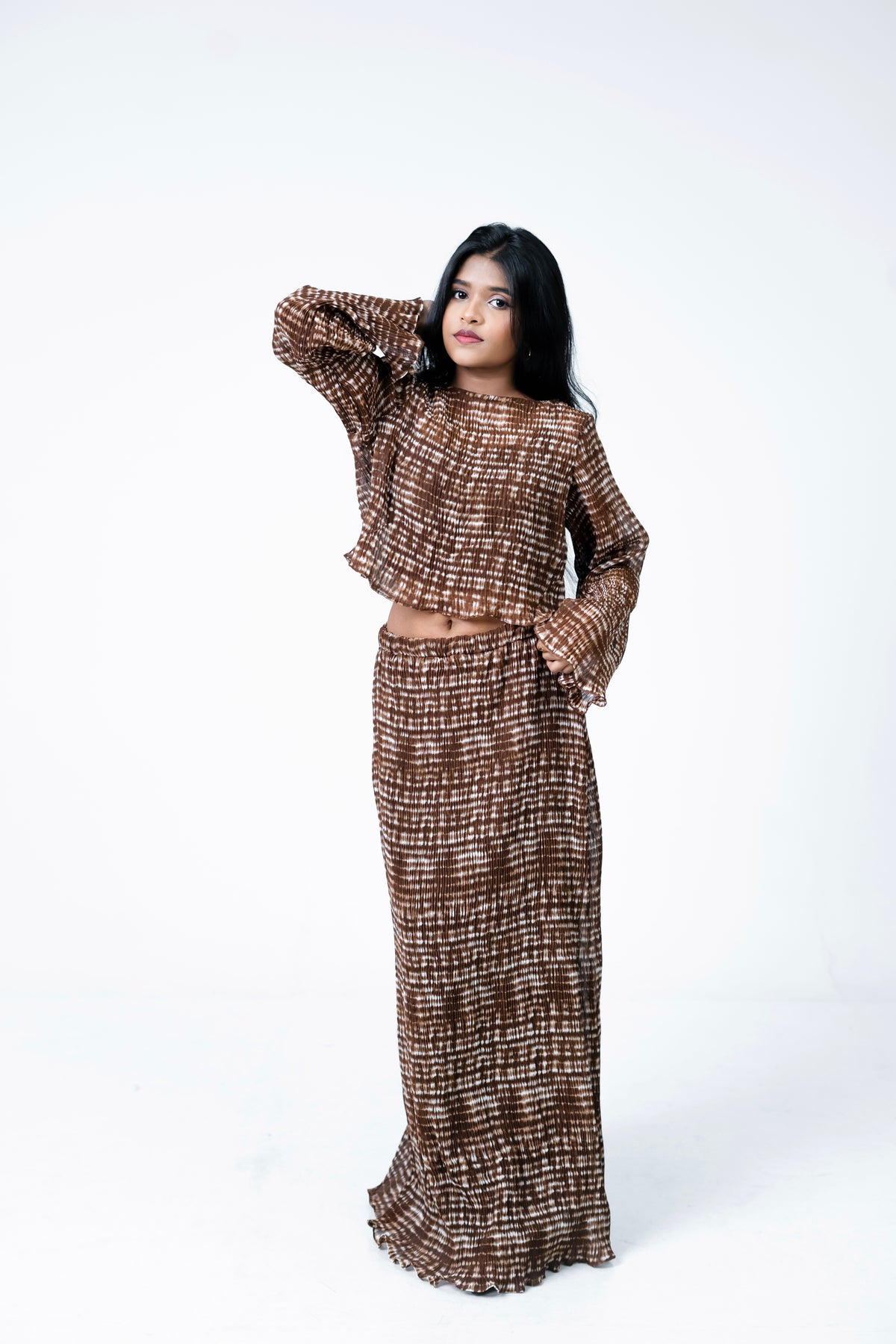 THE DUNE FLARED SLEEVE TOP