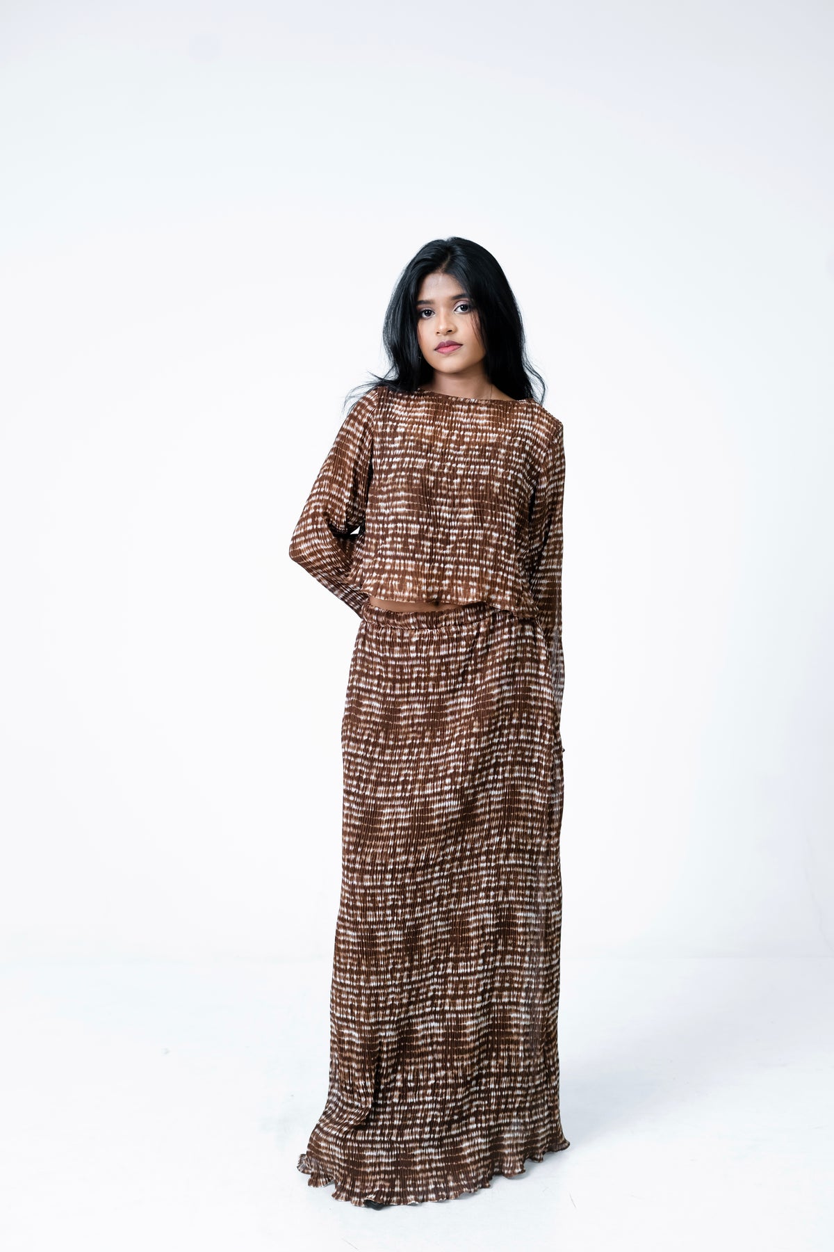 THE DUNE FLARED SLEEVE TOP