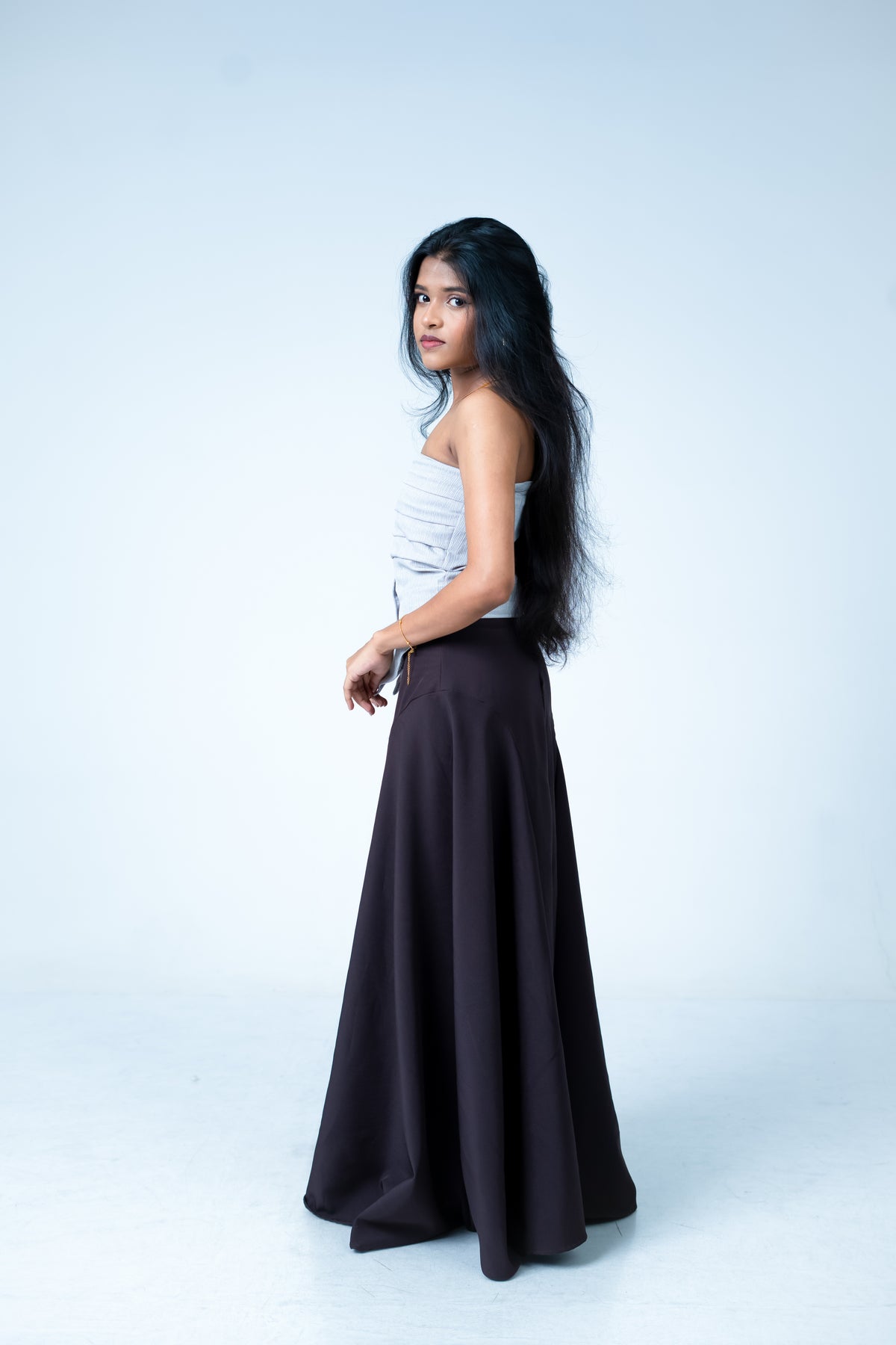 THE TERRA PANELLED SKIRT